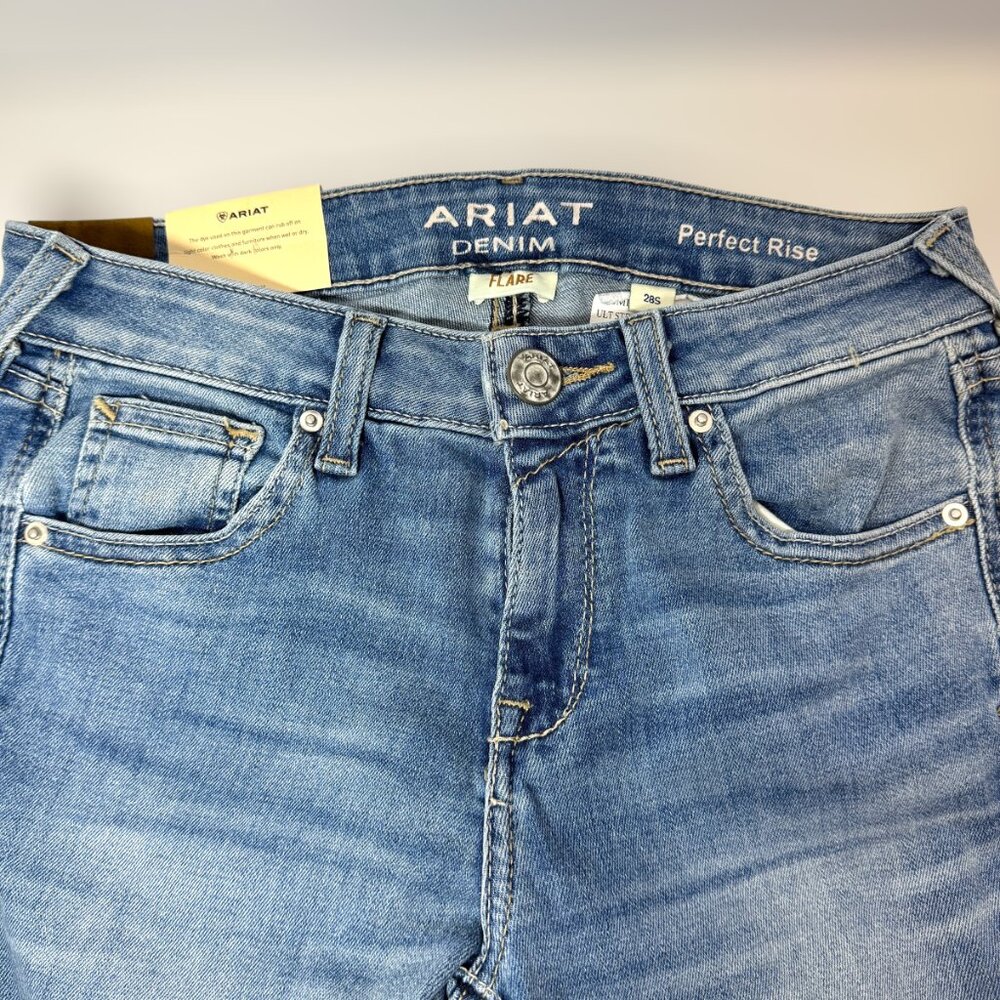 Ariat UltraStretch Perfect Rise Flare Jeans - Picture 3 of 7